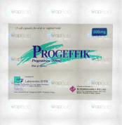 Progeffik Softgel Capsules 200Mg (1 Box = 1 Strip)(1 Strip = 15 Capsules)