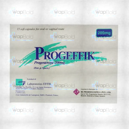 Progeffik Softgel Capsules 200Mg (1 Box = 1 Strip)(1 Strip = 15 Capsules)