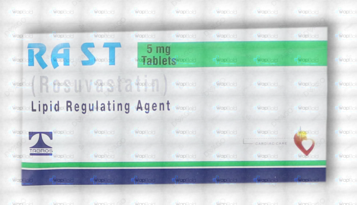 Rast Tablets 5Mg (1 Box = 1 Strip)(1 Strip = 10 Tablets)