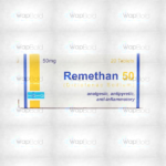 Remethan Tablets 50Mg (1 Box = 2 Strips) (1 Strip = 10 Tablets)