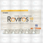 Roviros Tablets 10Mg (1 Box = 1 Strip)(1 Strip = 10 Tablets)