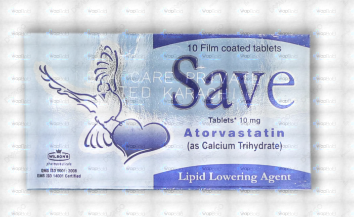 Save Tablets 10Mg (1 Box = 1 Strip)(1 Strip = 10 Tablets)