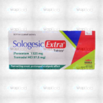 Sologesic Extra Tablets 325Mg/37.5Mg (1 Box = 10 Tablets)
