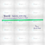 Teril Tablets 200Mg (1 Box = 5 Strips) (1 Strip = 10 Tablets)