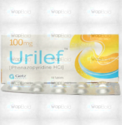 Urilef Tablets 100Mg (1 Box = 3 Strips) (1 Strip = 10 Tablets)