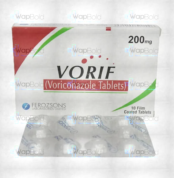 Vorif Tablets 200Mg (1 Box = 1 Strip)(1 Strip = 10 Tablets)