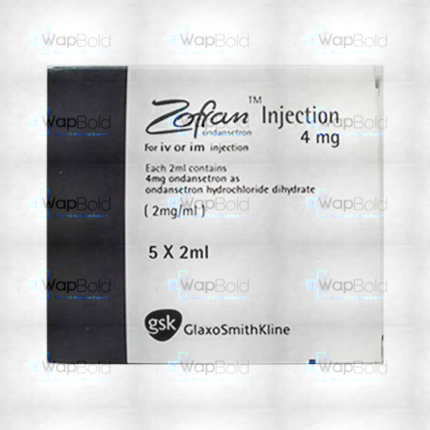 Zofran 2Ml Injection 4Mg (1 Box = 5 Ampoules)