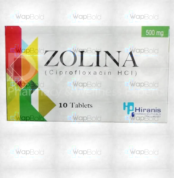 Zolina Tablets 500Mg (1 Box = 10 Tablets)